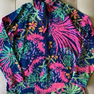 Girls’ Lilly Pulitzer Indigo All A Glow Popover